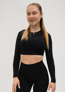 ABYSS crop long sleeve