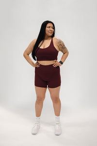 WINE 5' biker shorts
