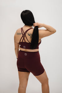 WINE 5' biker shorts