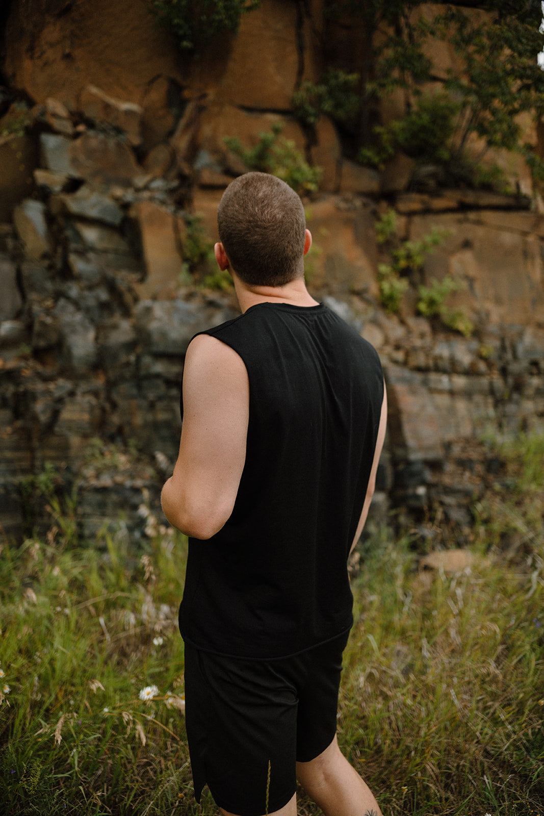 Mens ABYSS cut off tank