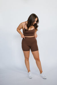 MOCHA 5' biker shorts